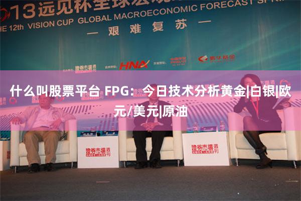 什么叫股票平台 FPG：今日技术分析黄金|白银|欧元/美元|原油