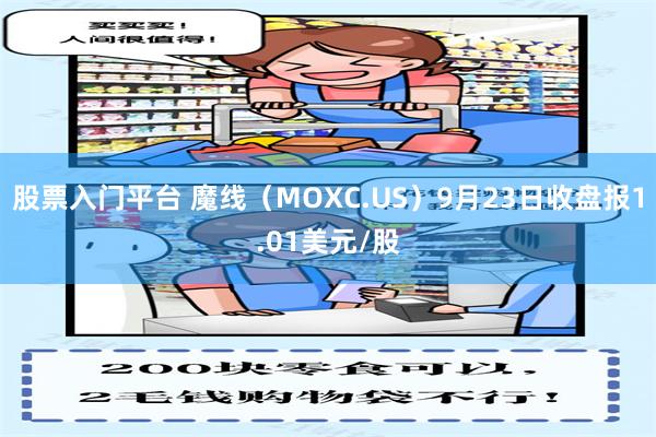 股票入门平台 魔线（MOXC.US）9月23日收盘报1.01美元/股