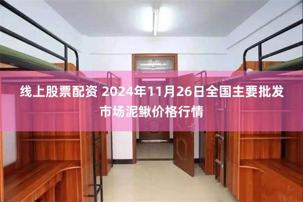 线上股票配资 2024年11月26日全国主要批发市场泥鳅价格行情