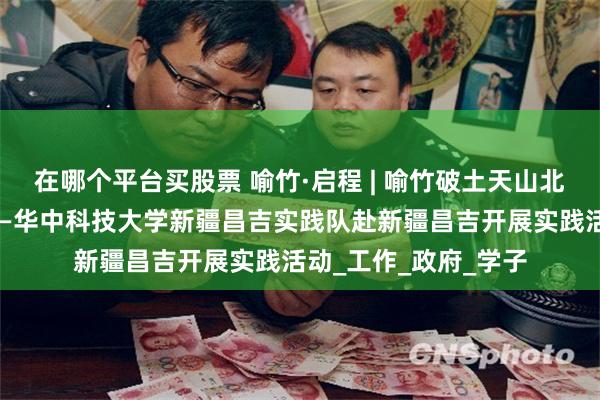 在哪个平台买股票 喻竹·启程 | 喻竹破土天山北，青春聚力昌吉行——华中科技大学新疆昌吉实践队赴新疆昌吉开展实践活动_工作_政府_学子